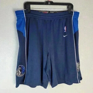 Dallas Mavericks Nike Team Pro Cut Basketball Shorts size 40 NBA Stitched